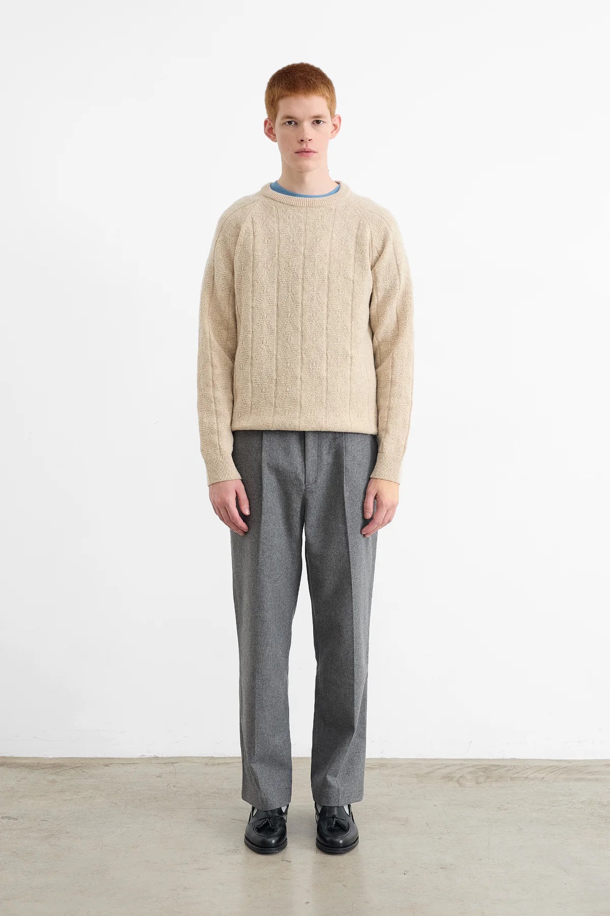 JACK PANT- GREY MELANGE