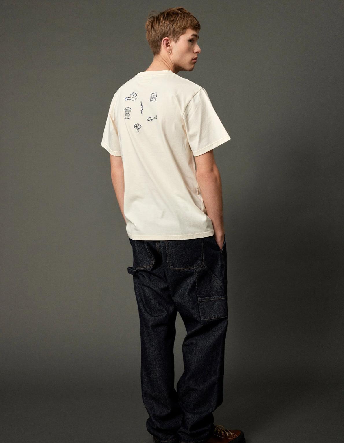 CLAY DOUBLE KNEE PANTS