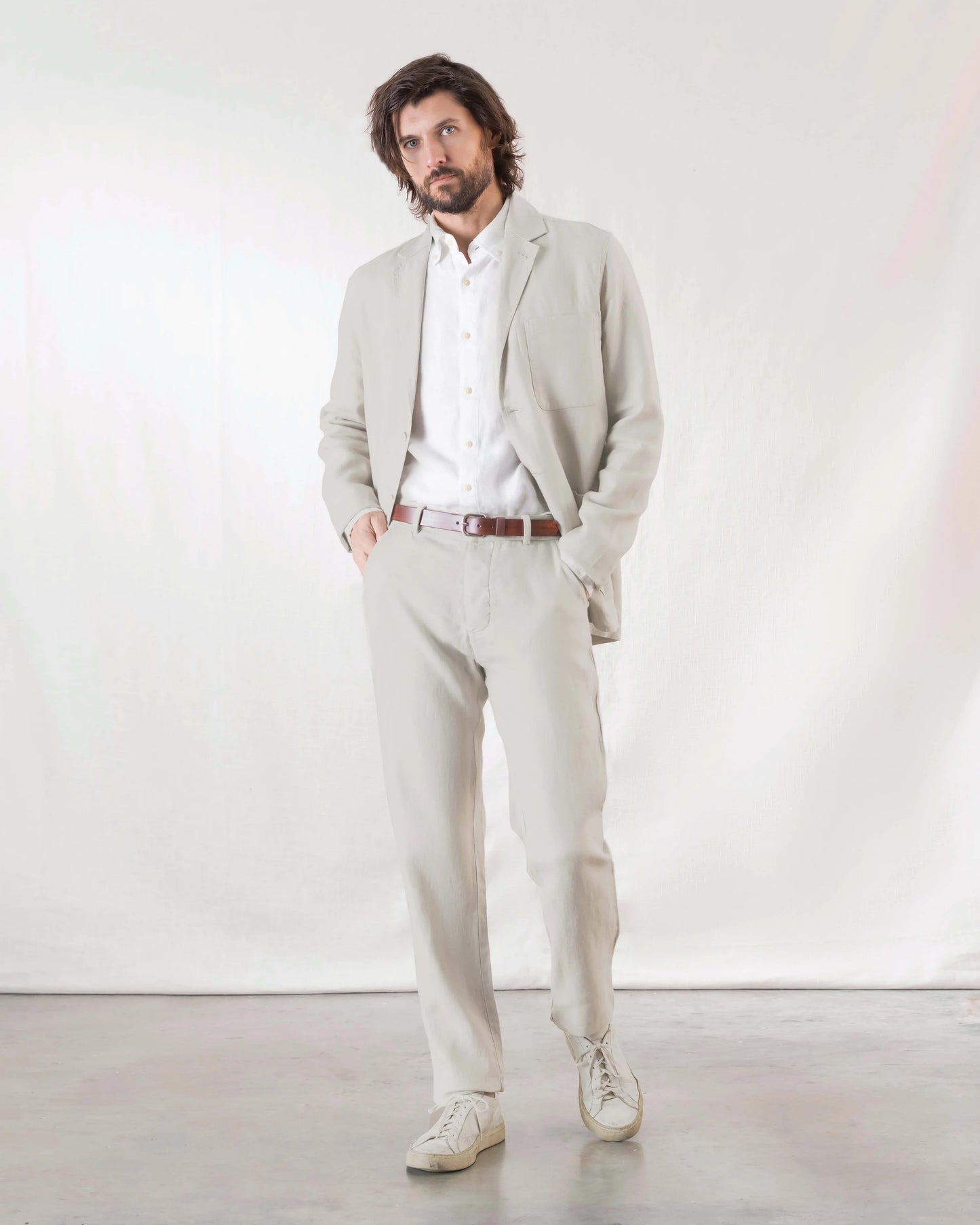 Alta Blazer- BONE