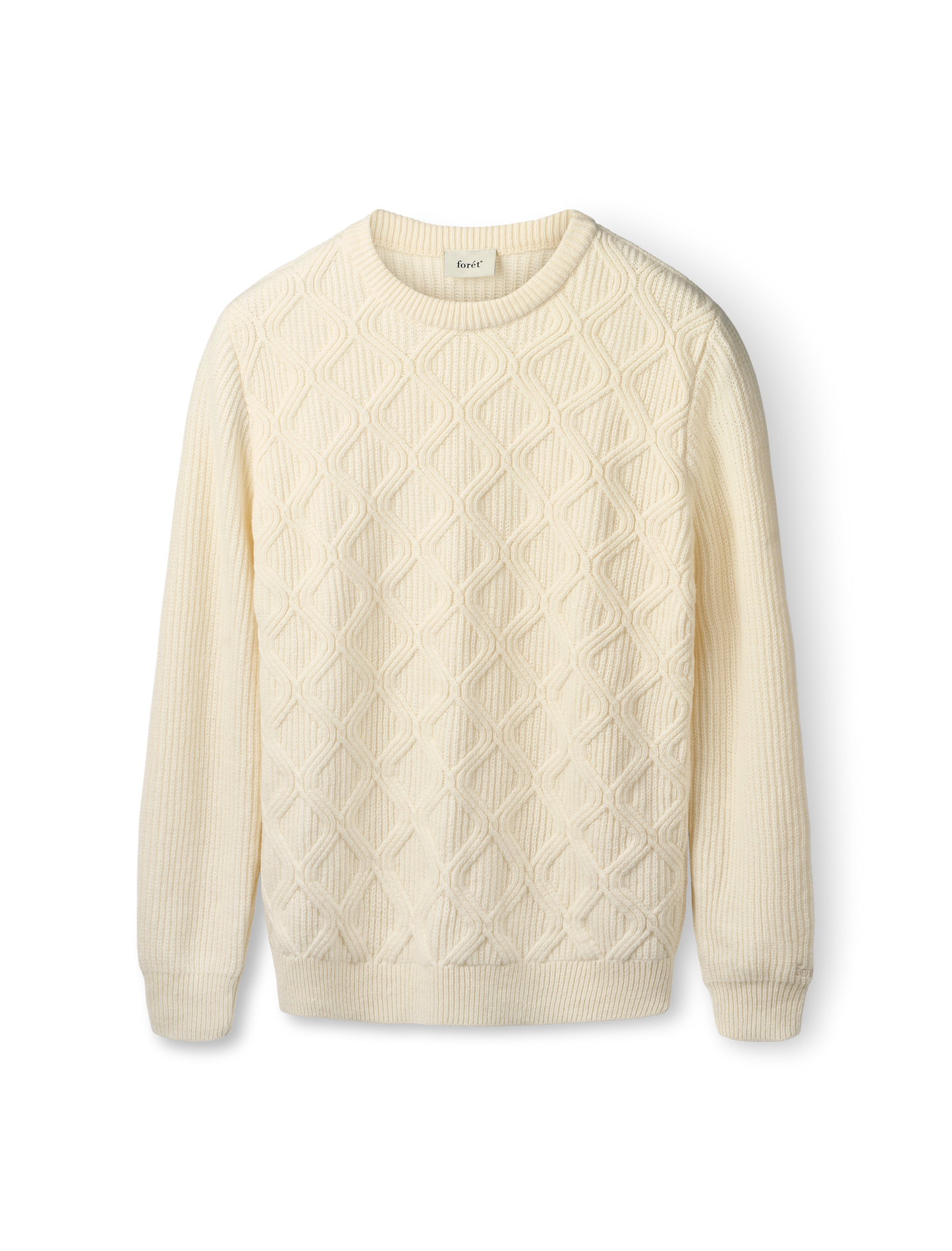 BOW CABLE KNIT