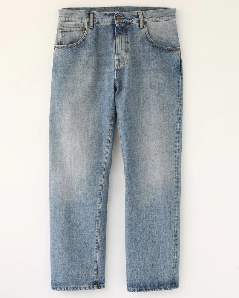 5 Pocket Jean- Bleach Wash