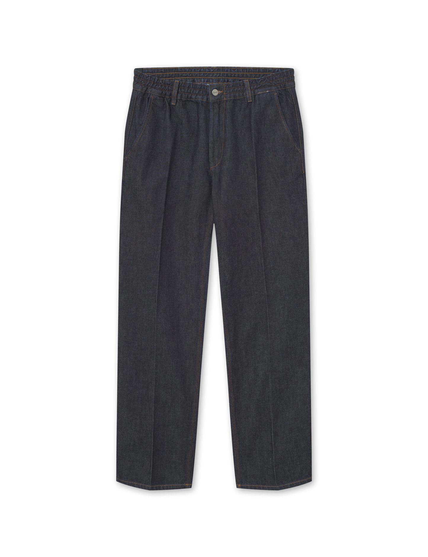 CLAY CREASED DENIM PANTS