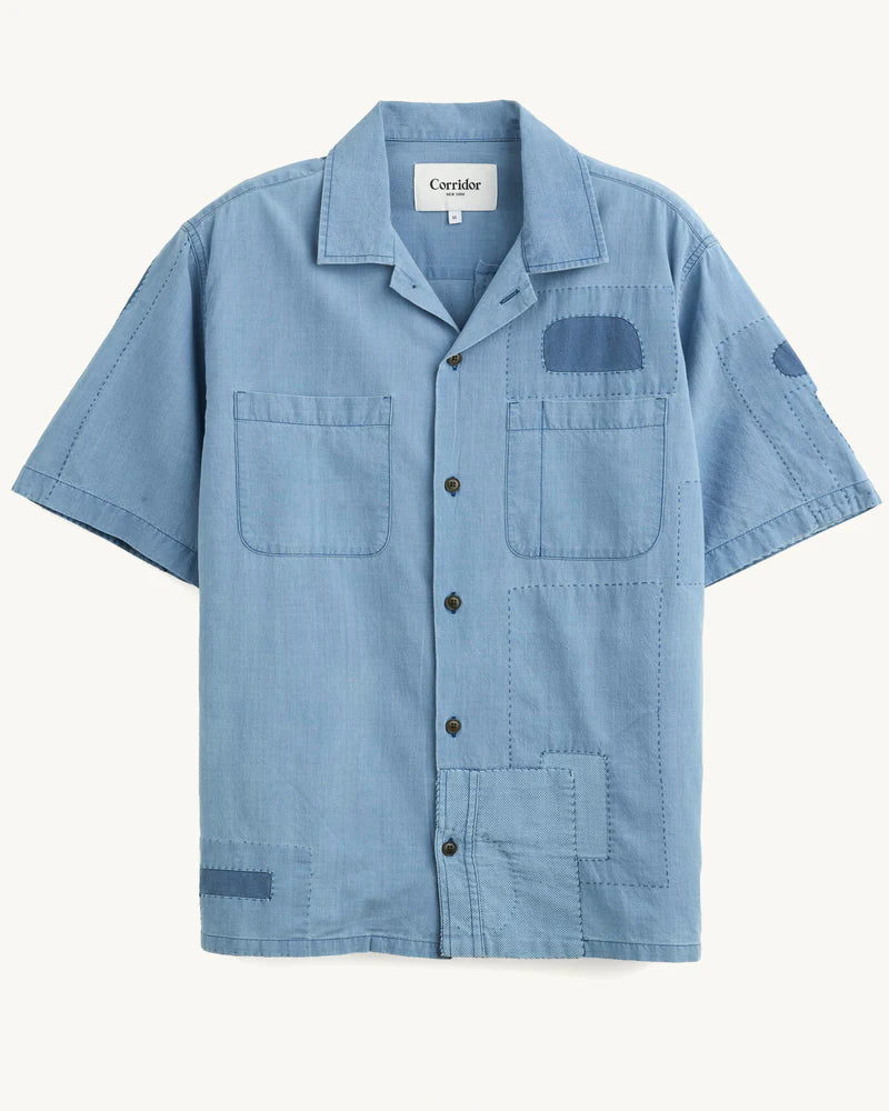 Patchwork SS- Indigo