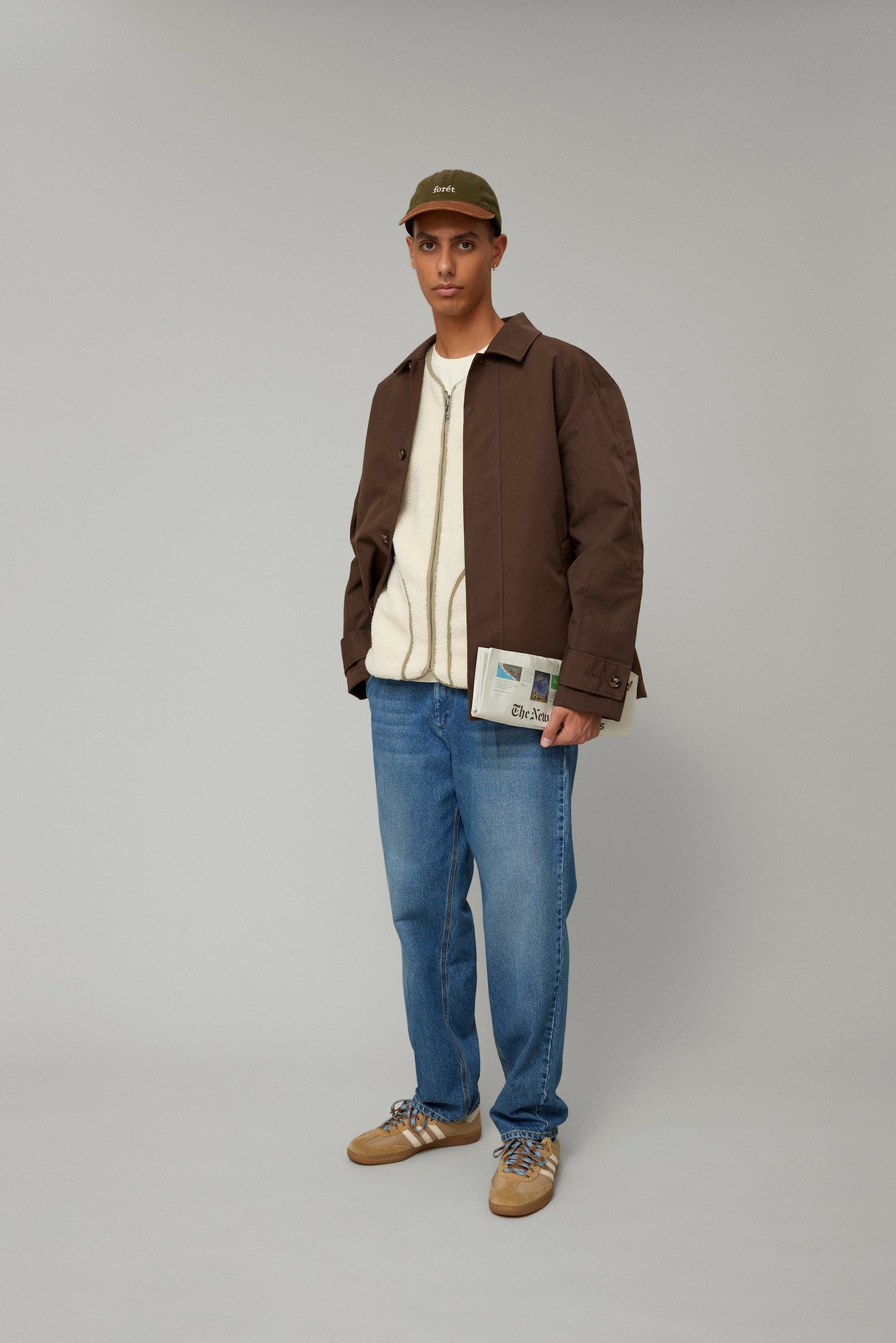 HAWK WASHED 2- TONE CAP ARMY/BROWN