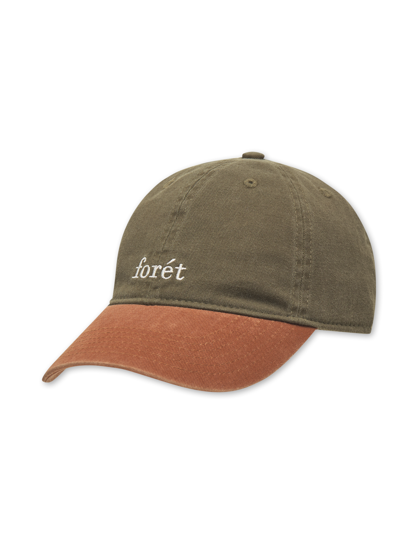 HAWK WASHED 2- TONE CAP ARMY/BROWN