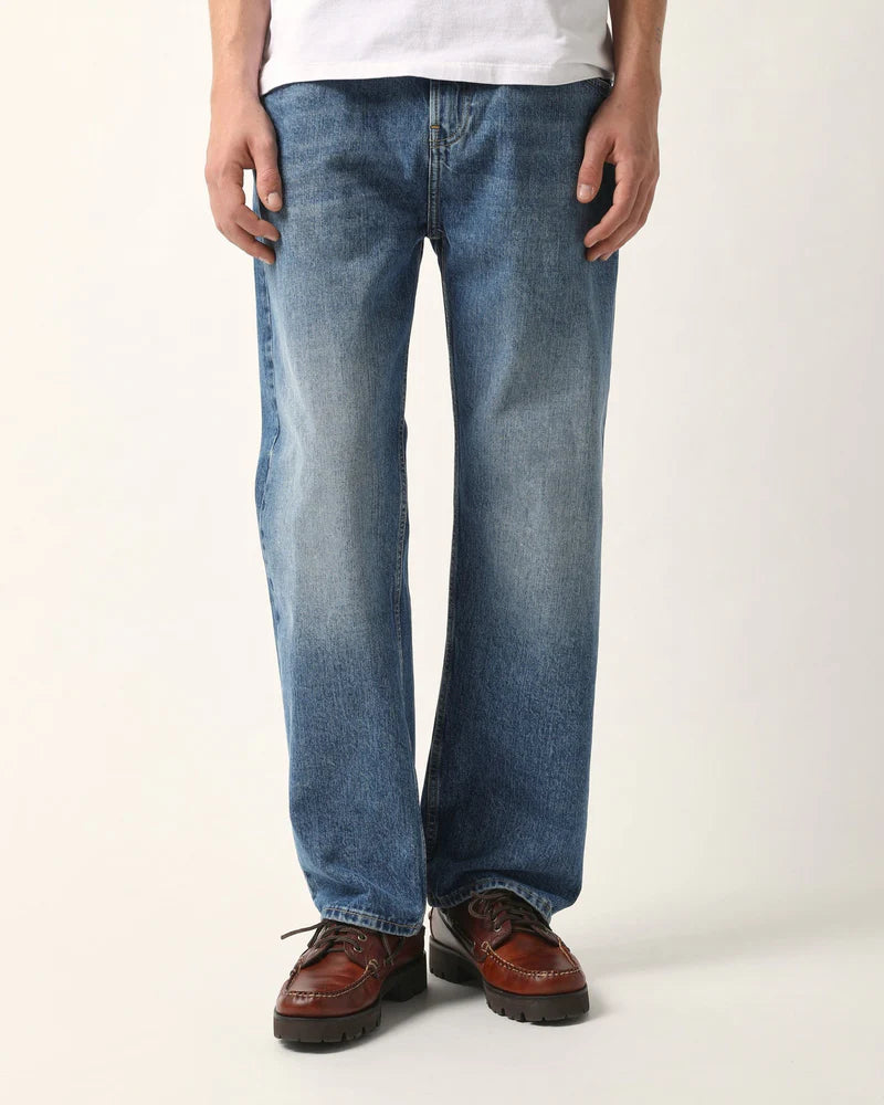 5 Pocket Jean- Bleach Wash