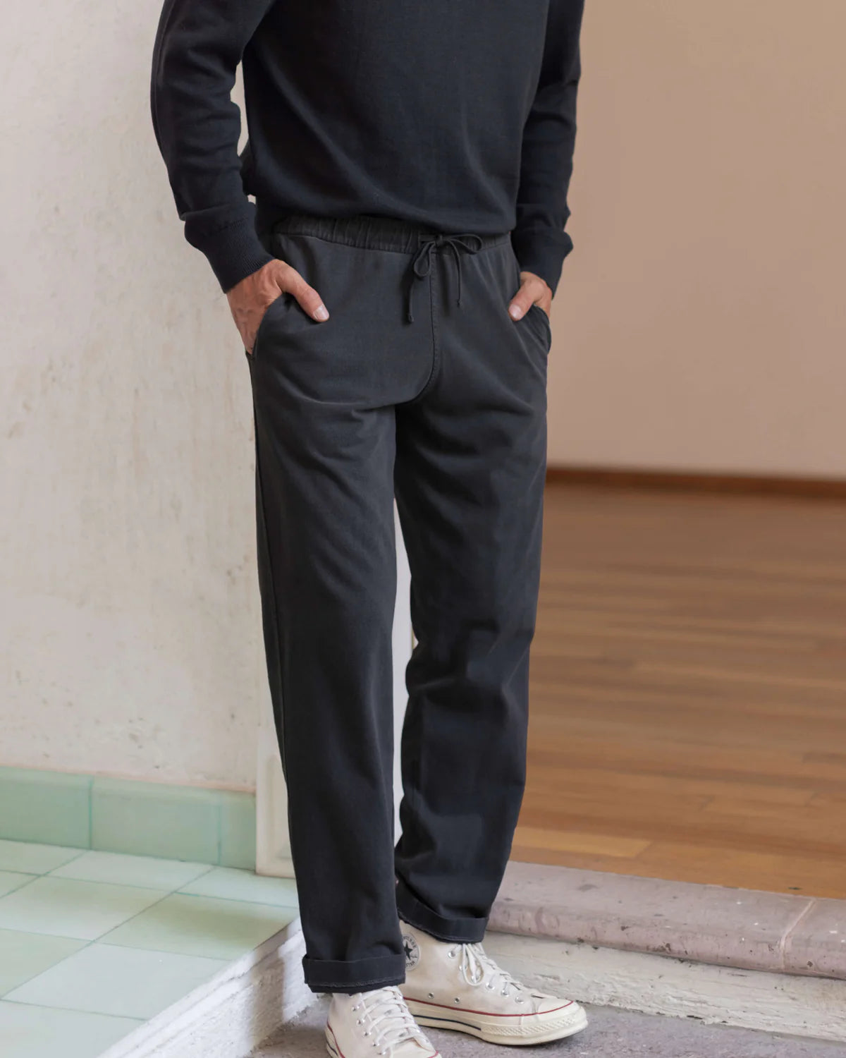 CAZA KNIT PANTS - NIGHT