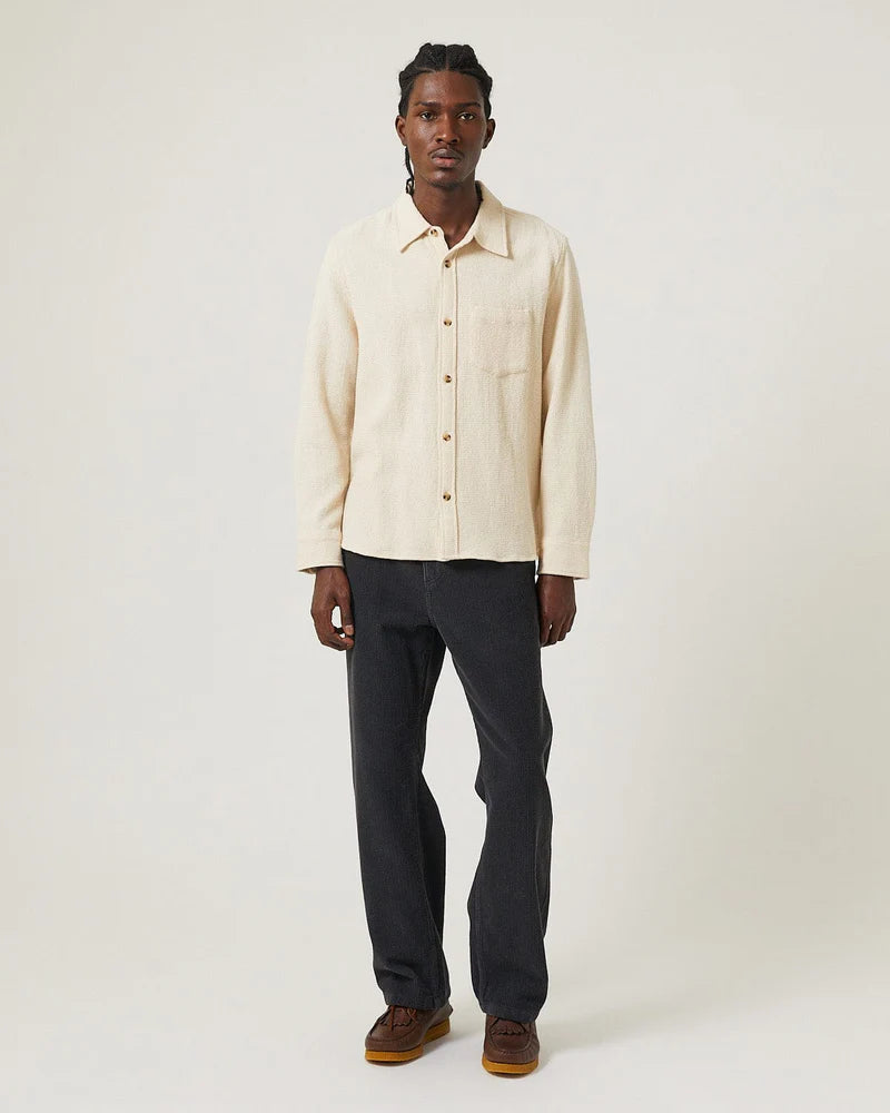 PIGMENT DYED WAFFLE LS