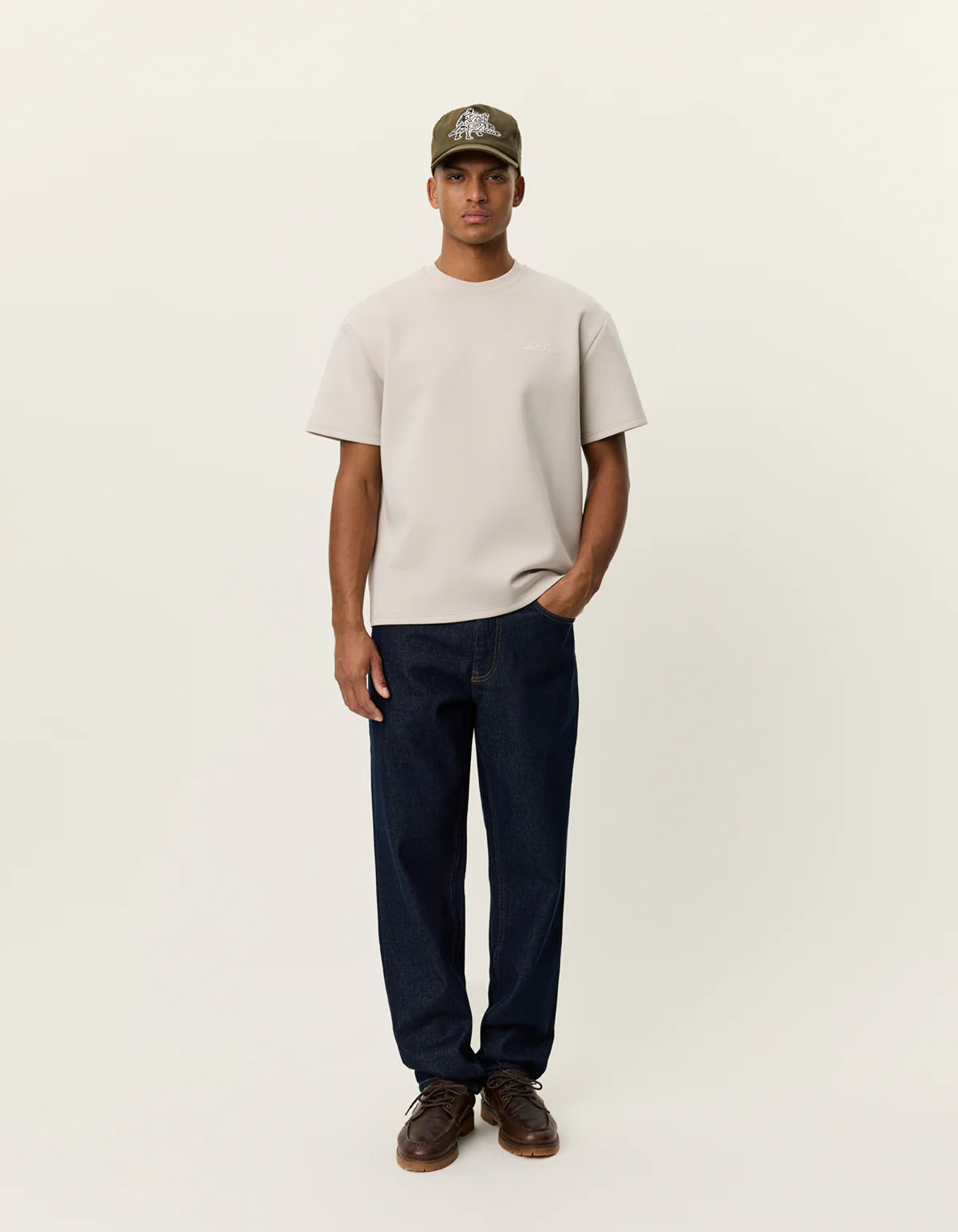 Light Sand Crew T-Shirt