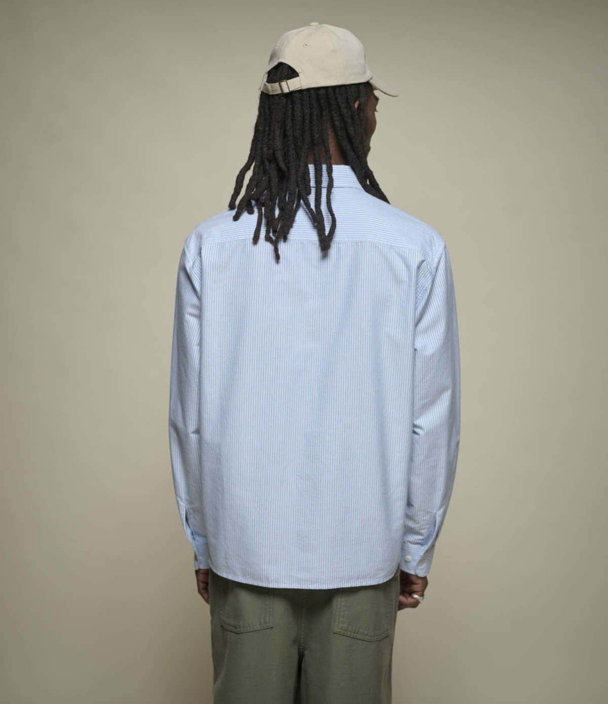 MODERN-CUT COTTON OXFORD LONG SLEEVE SHIRT