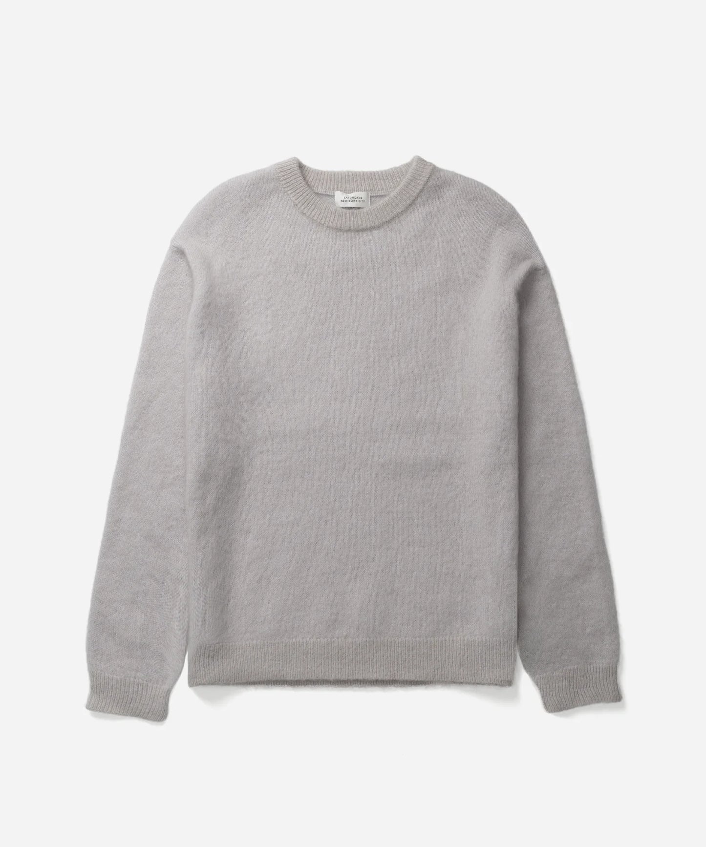 MOHAIR SHAGGY KNIT-LAVENDER