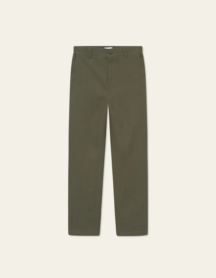 Pino Linen Pants- OLIVE