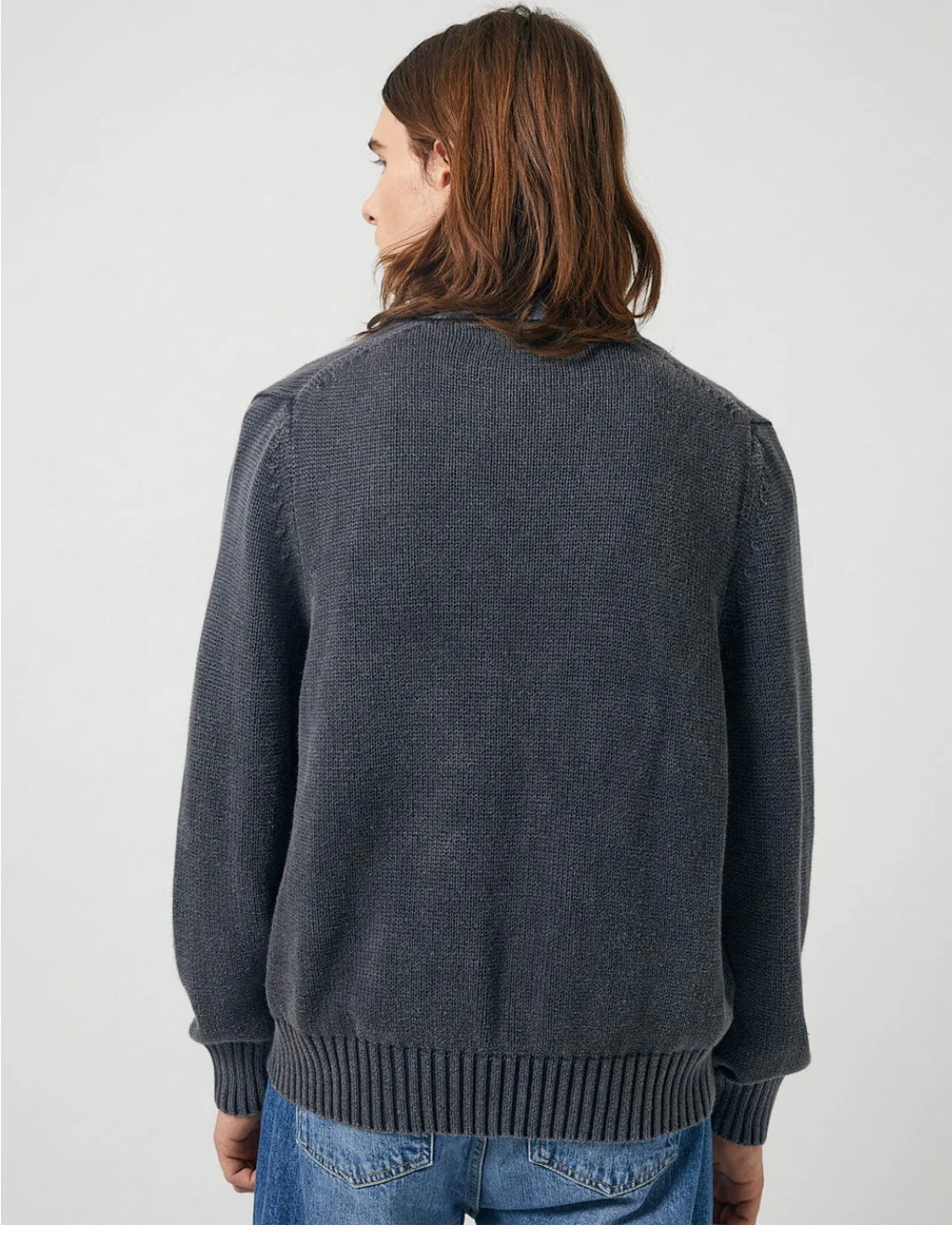 ACID WASH CARDIGAN