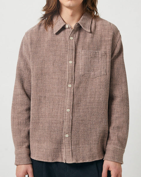 PIGMENT DYED WAFFLE LS