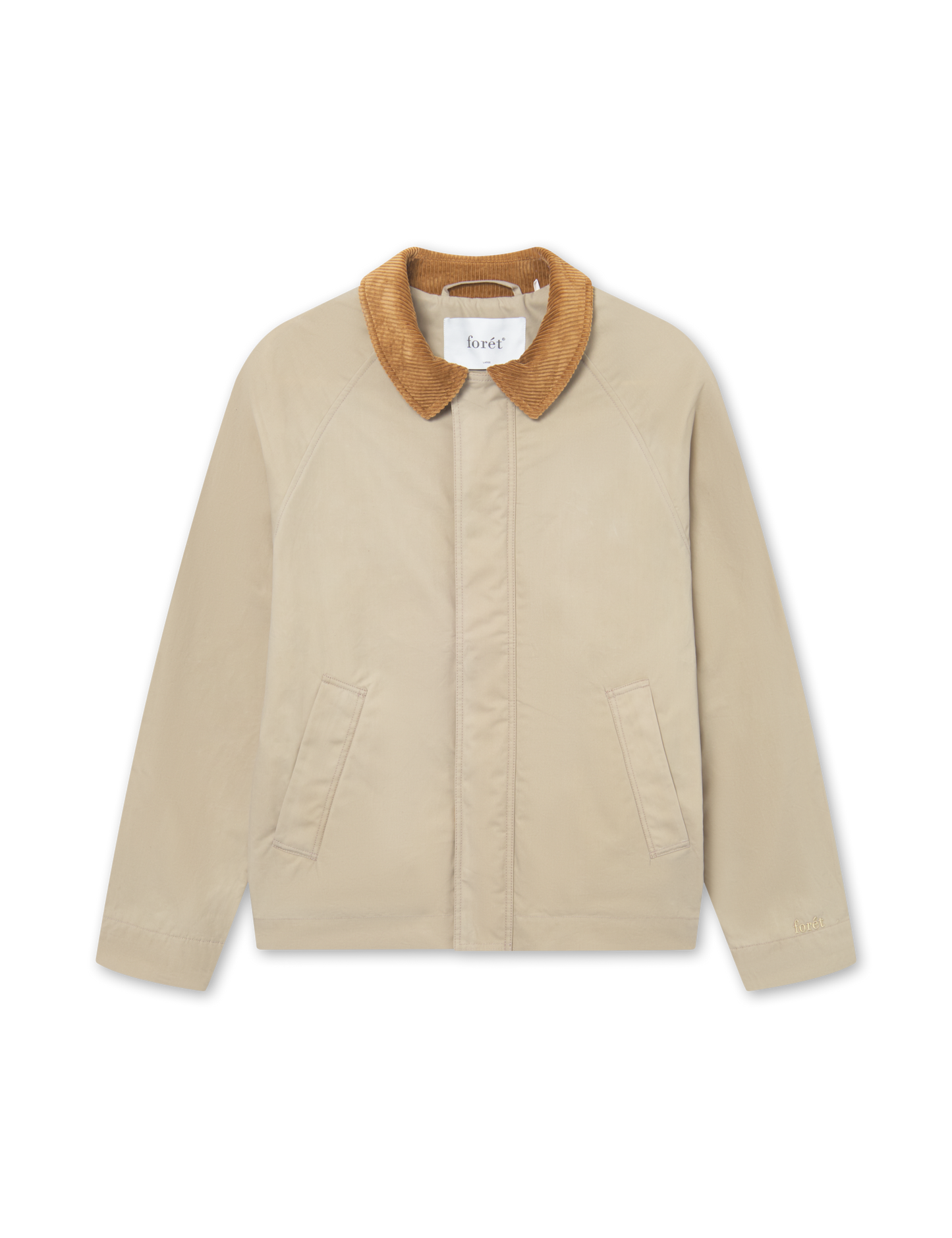 ROW OILSKIN JACKET - KHAKI