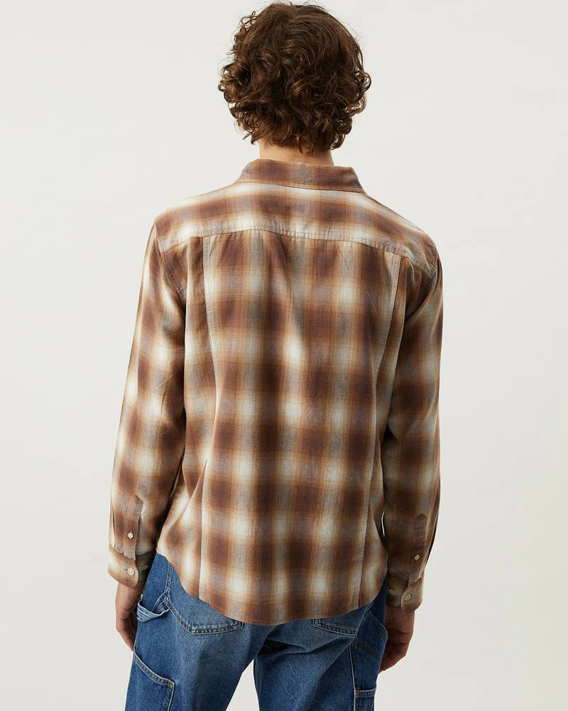 Driftwood Plaid LS