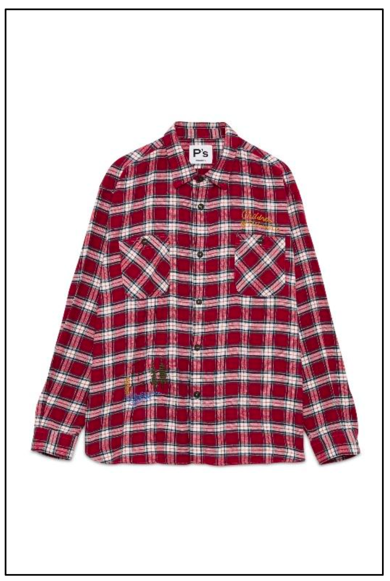 SHIRT RIP P's CHECK LIVING WILD
