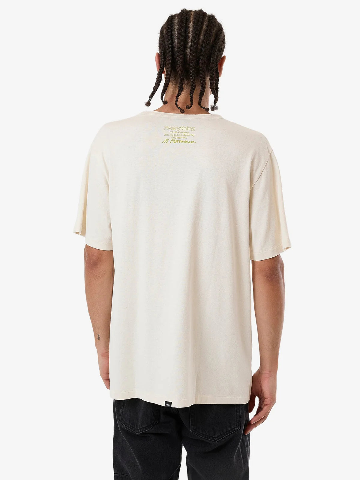 Hemp Transformation Merch Fit Tee- Unbleached