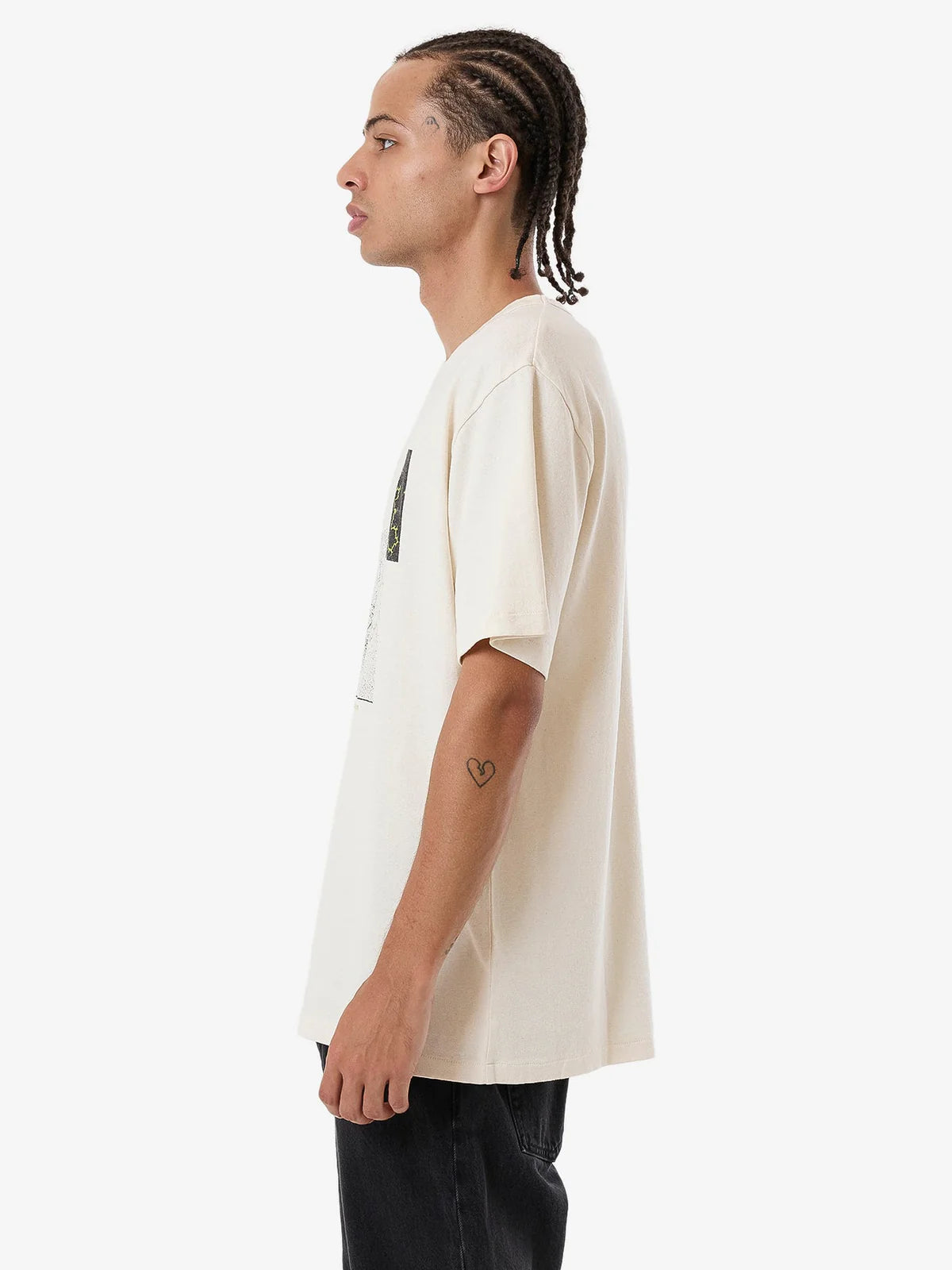 Hemp Transformation Merch Fit Tee- Unbleached