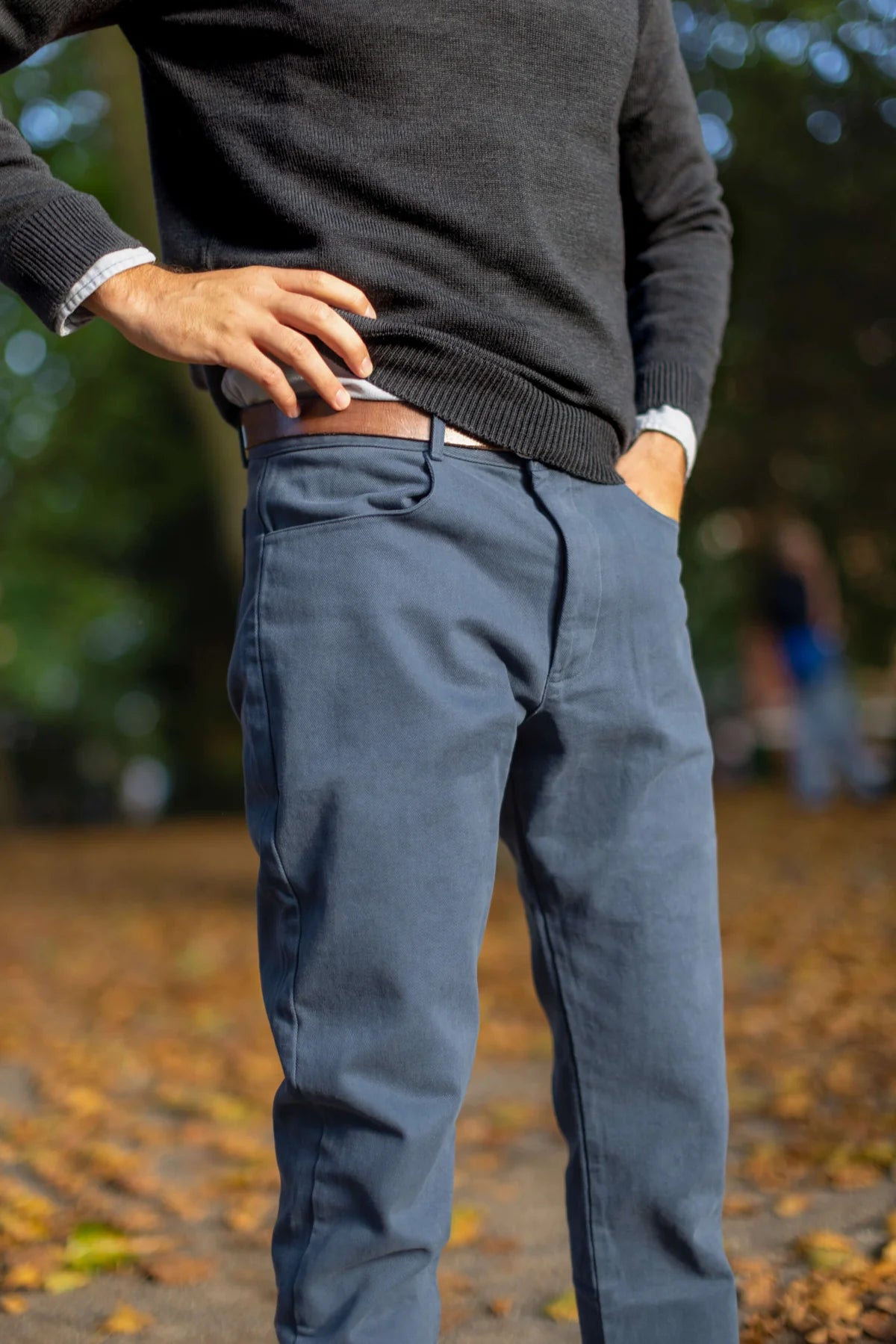 Canvas Cham Pants- RIVER