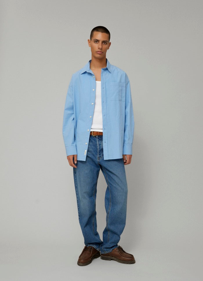 HEATH JEANS WASHED-MID BLUE
