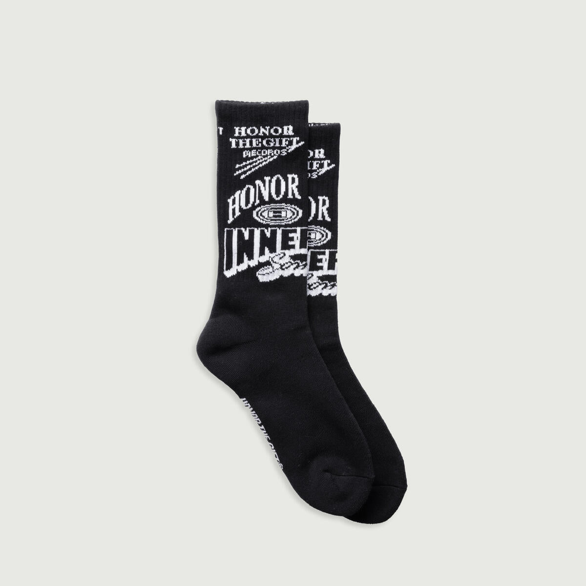 C-FALL MIXED GRAPHIC RIBBED SOCK