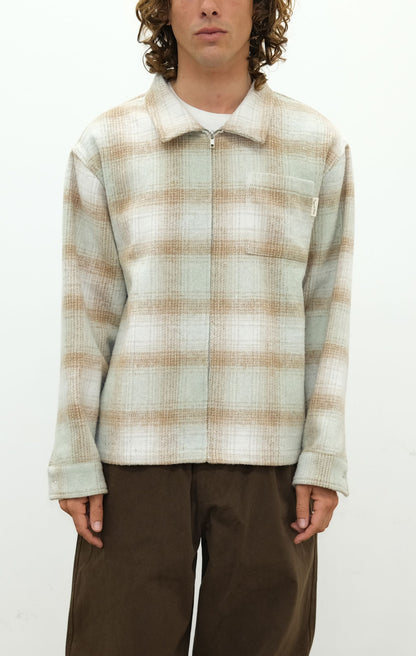 Wordmark Zip Shirt