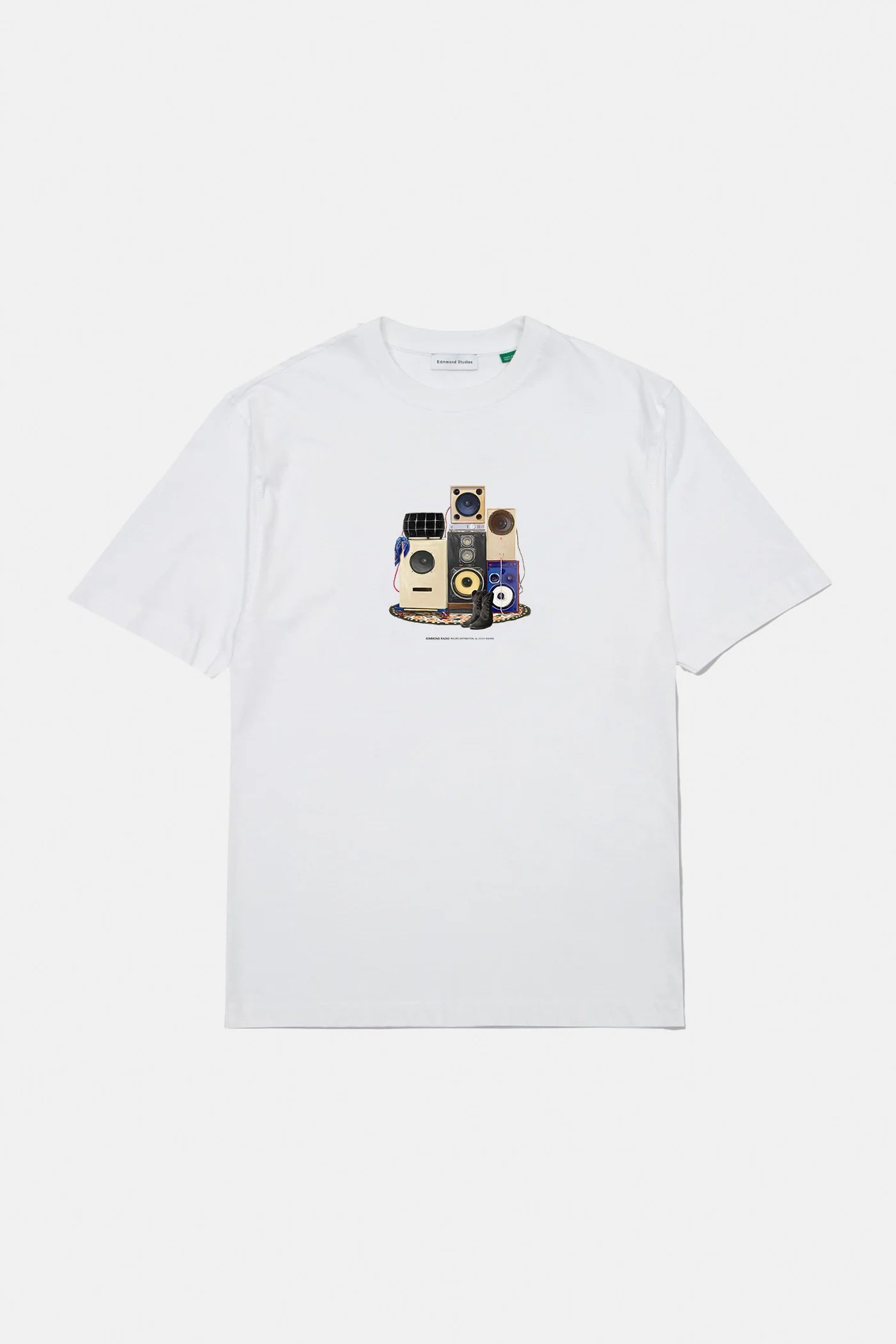 Sound System Plain White Tee
