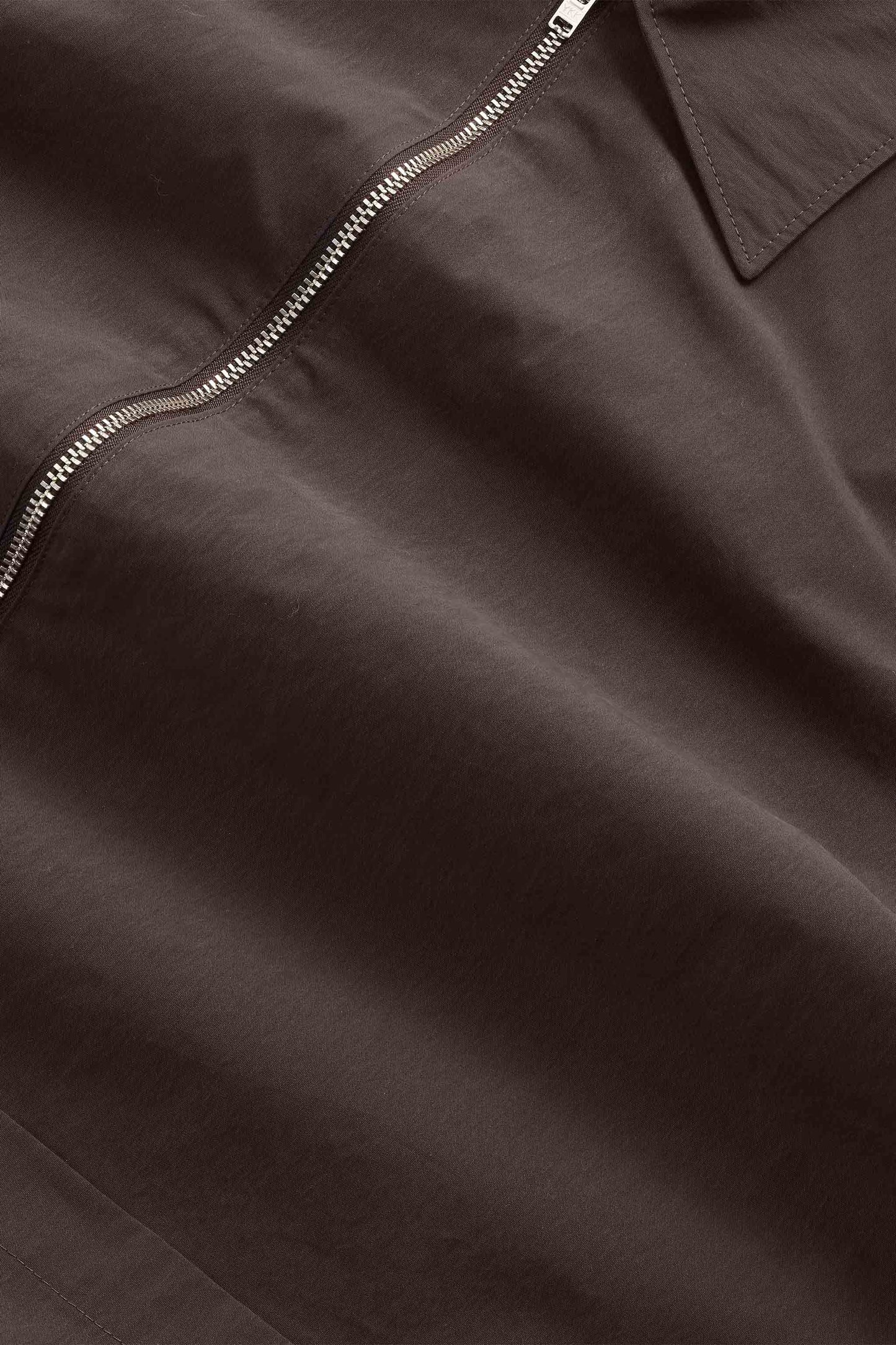 Virgil Zip Sweater deep truffle