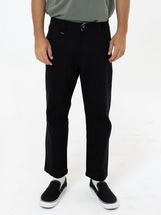 Union Work Chino- Black