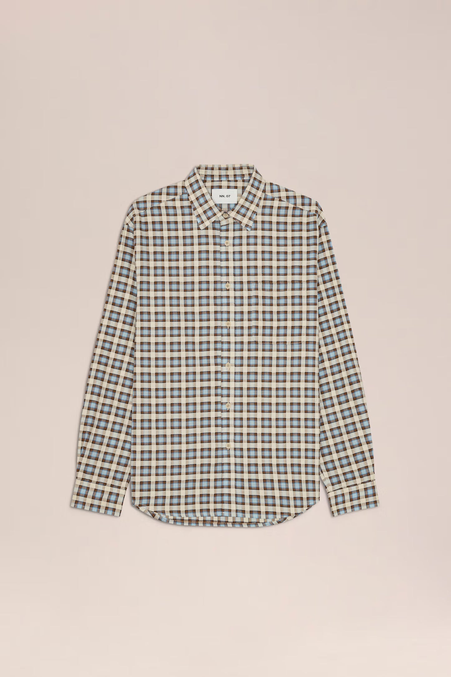 Deon longsleeve- BLUE CHECK