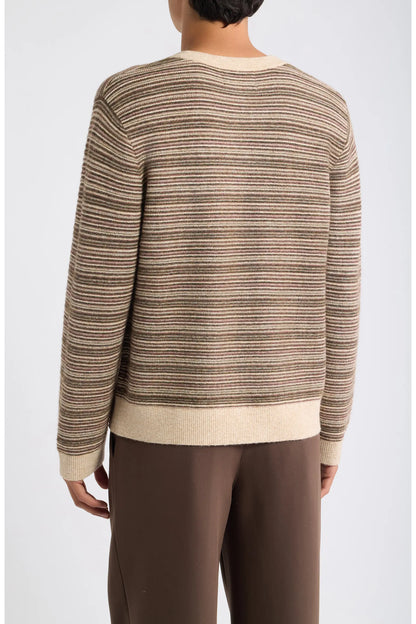 MINI STRIPE CREWNECK -MULTI