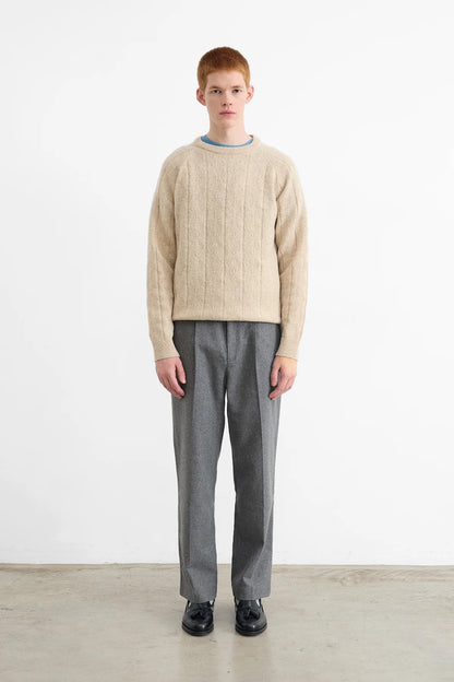 JACK PANT- GREY MELANGE