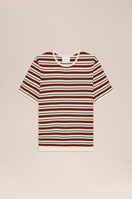 NN07 Bari T Shirt Ivory Multi