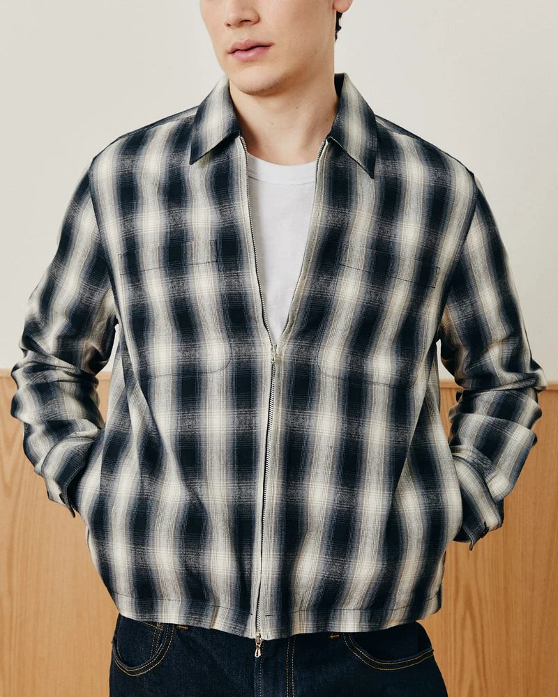ZOCALO ZIP JACKET - BLACK