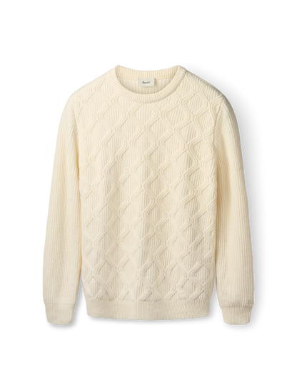 BOW CABLE KNIT