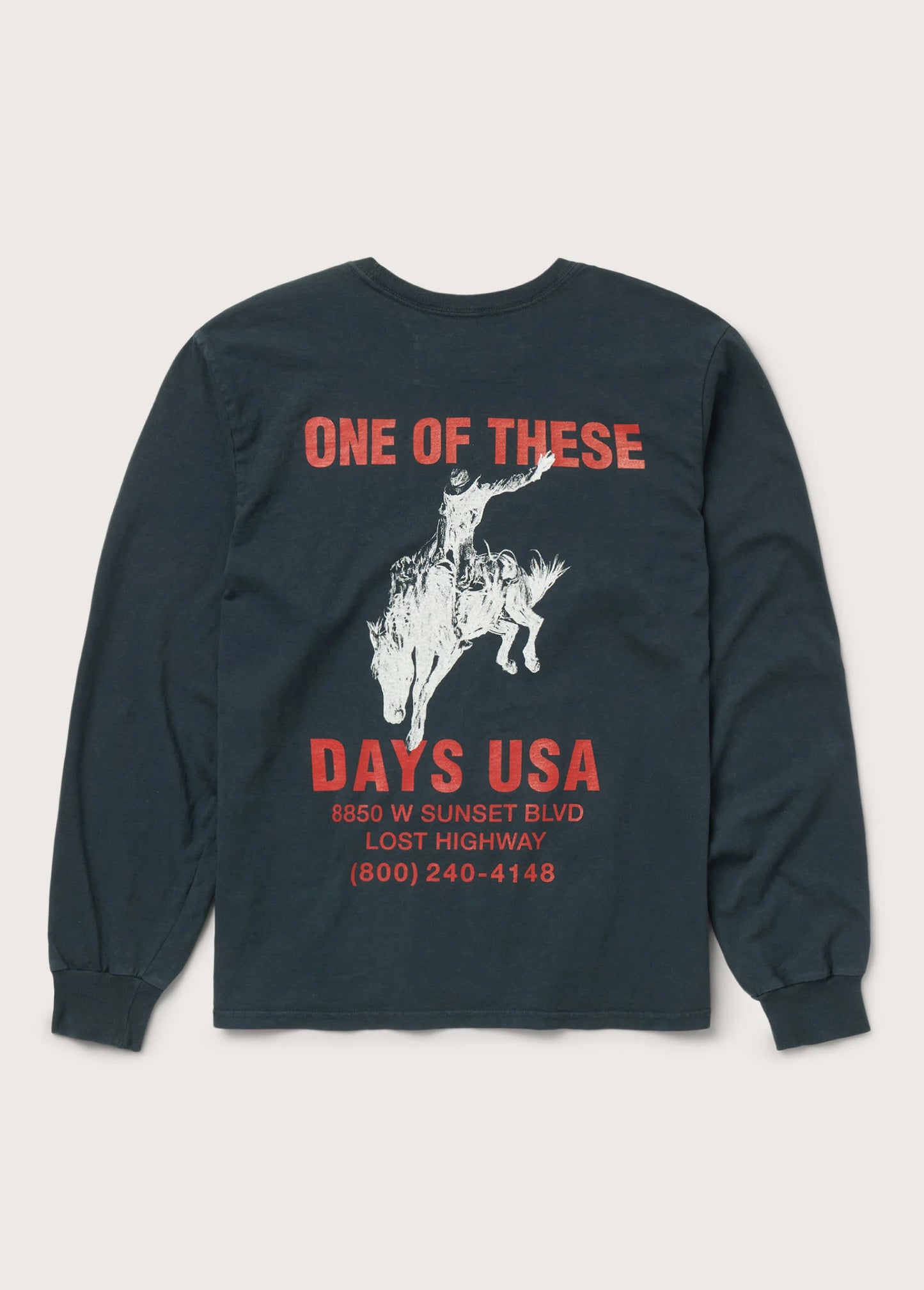 Break On Through Long Sleeve- BLACK