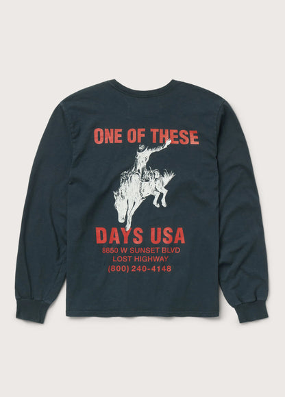 Break On Through Long Sleeve- BLACK