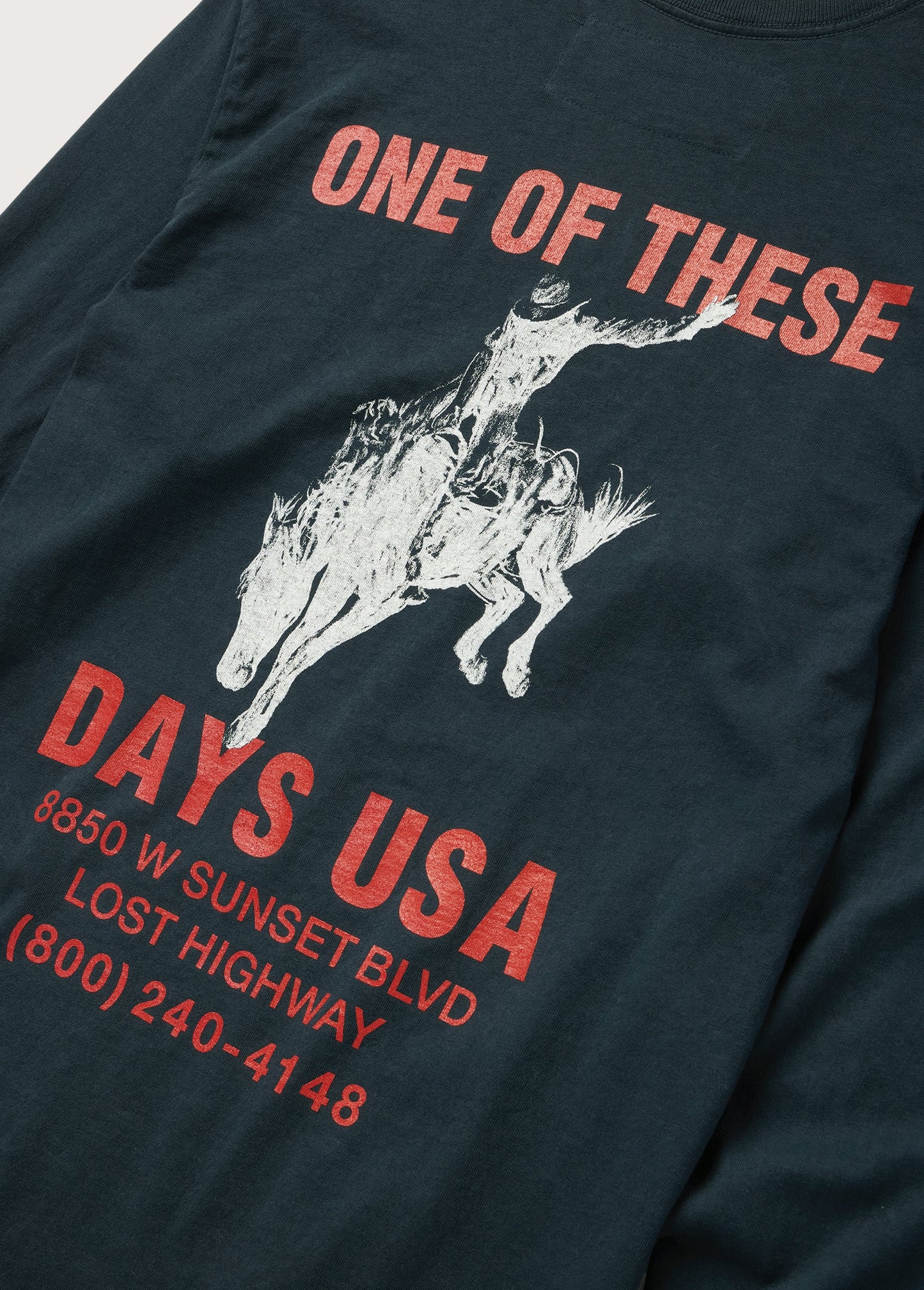 Break On Through Long Sleeve- BLACK