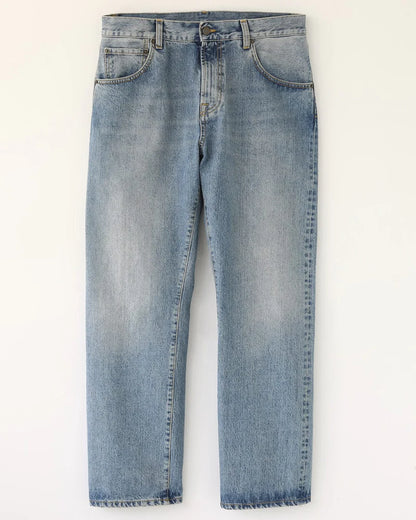 5 Pocket Jean- Bleach Wash