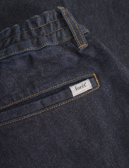 CLAY CREASED DENIM PANTS