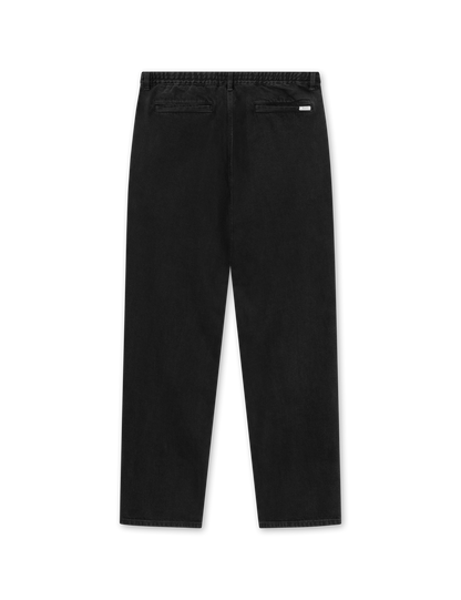 CLAY PANTS- Washed Black Denim