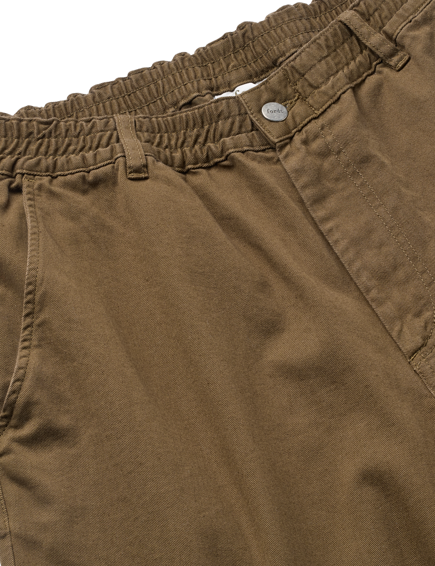 Foret Clay Light Shorts Algae Green