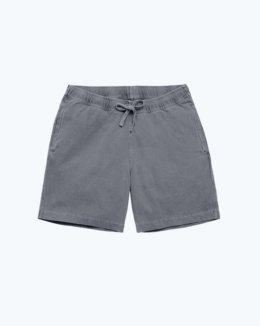 Caza Knit Shorts- SLATE