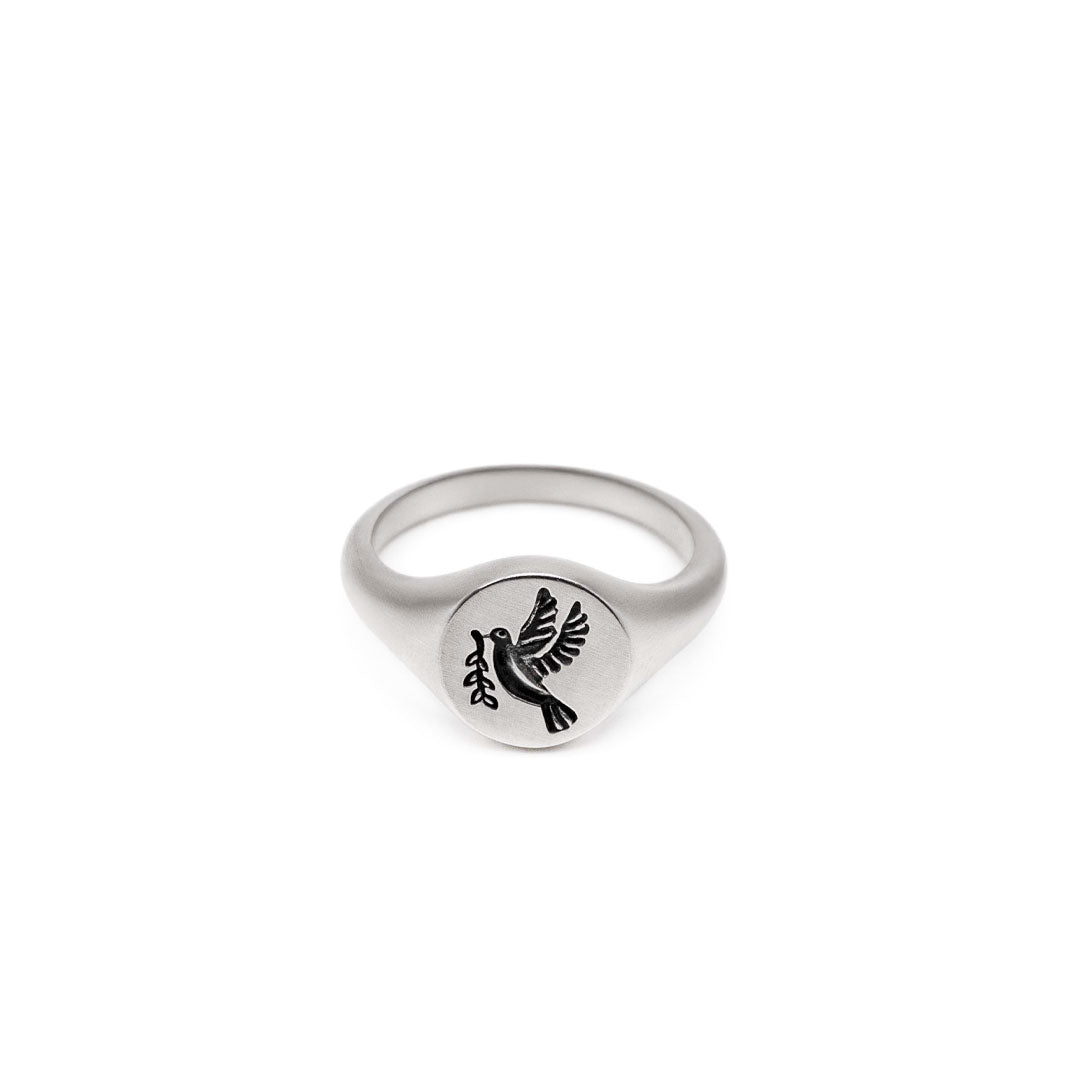 SILVER BLESSED RING