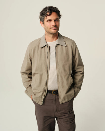 Pac Flannel Zip Jacket Bronze