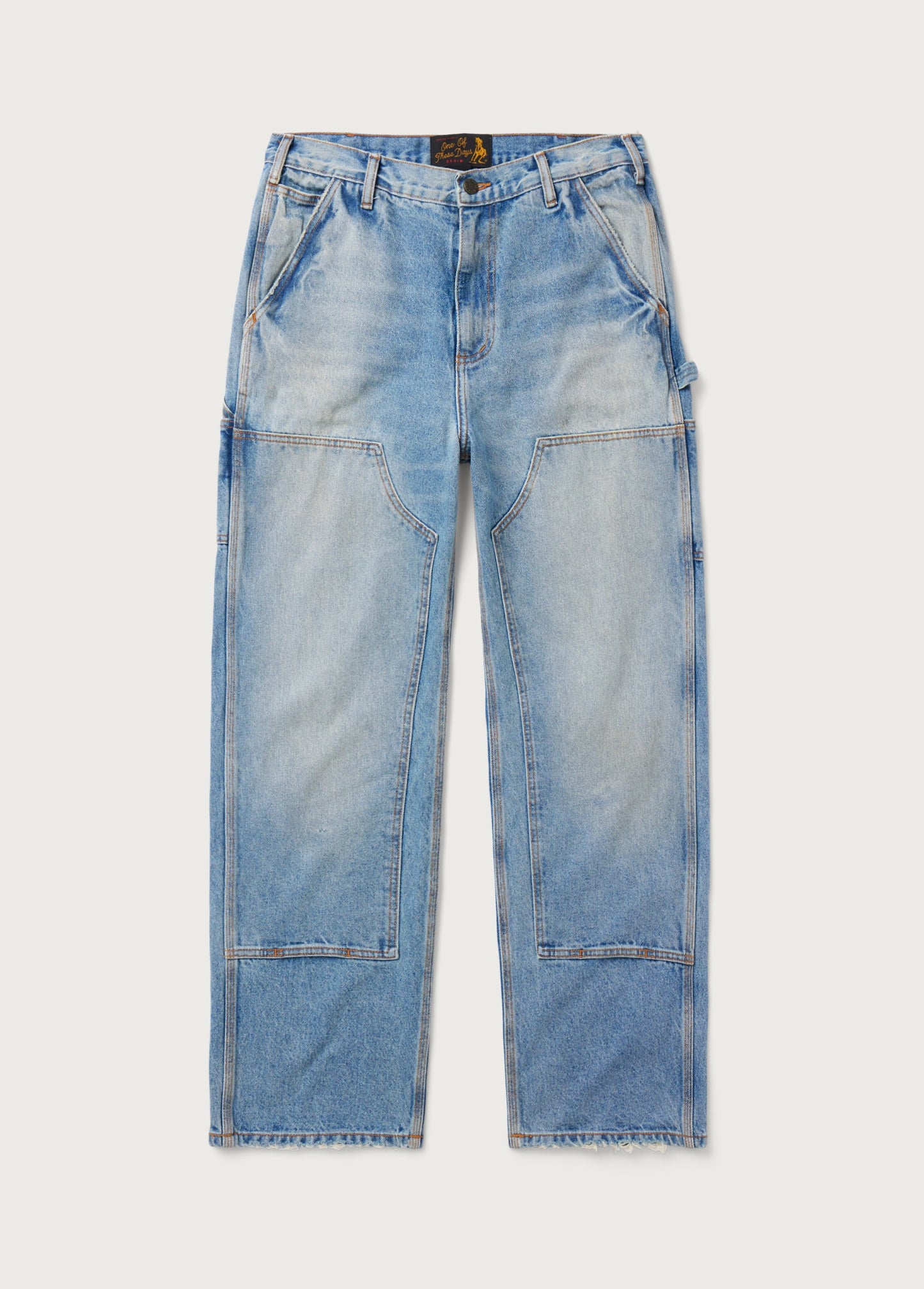Denim Double Knee Pant