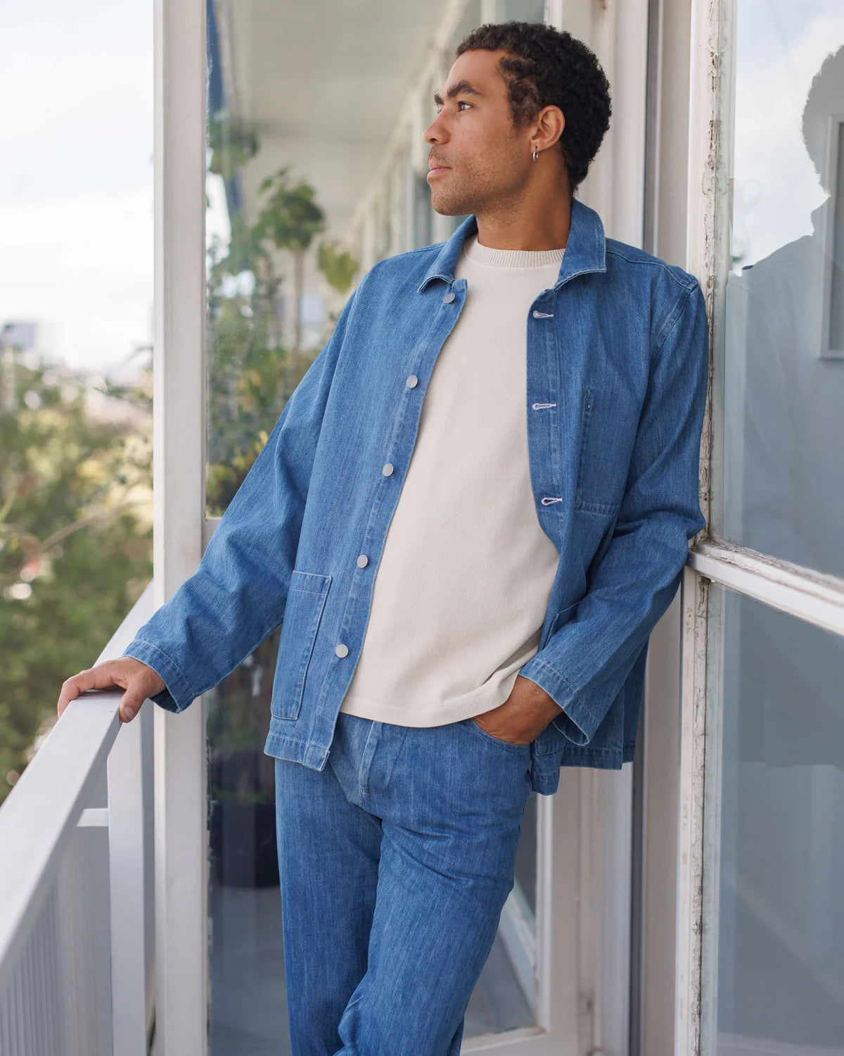 Denim Kite Jacket- OCEAN