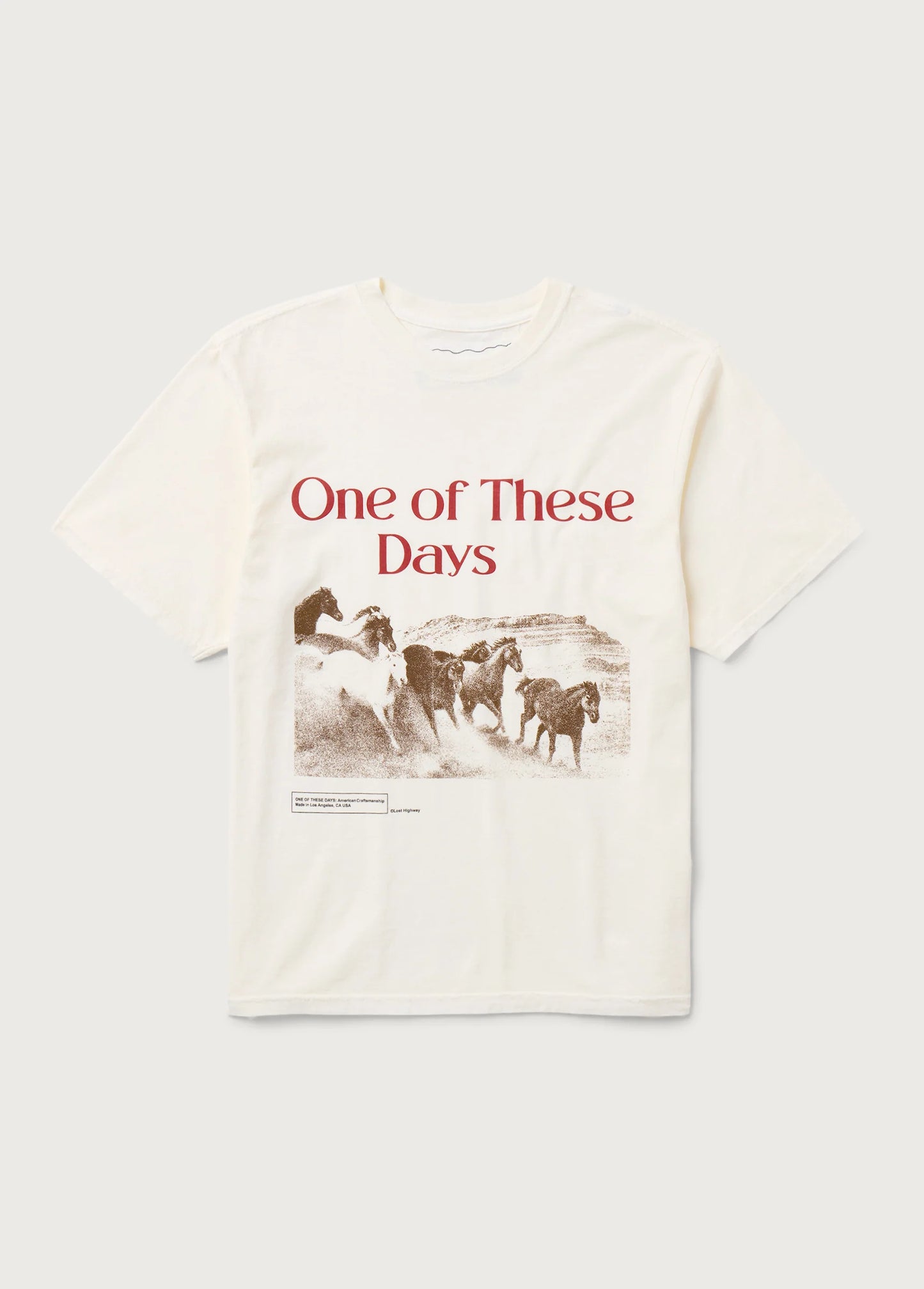 Glad You're Here With Me Tee