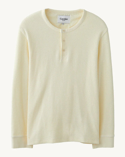 WAFFLE HENLEY - NATURAL